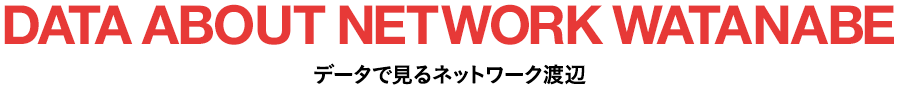 データで見るネットワーク渡辺